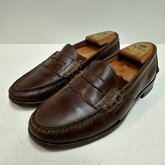 NEW HEELS Polo Ralph Lauren x Rancourt & Co. Edric Penny Loafer Handsewn USA 9 - Picture 1 of 14